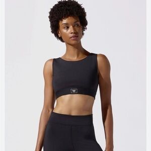 Heroine sport flow bra navy in XS open back